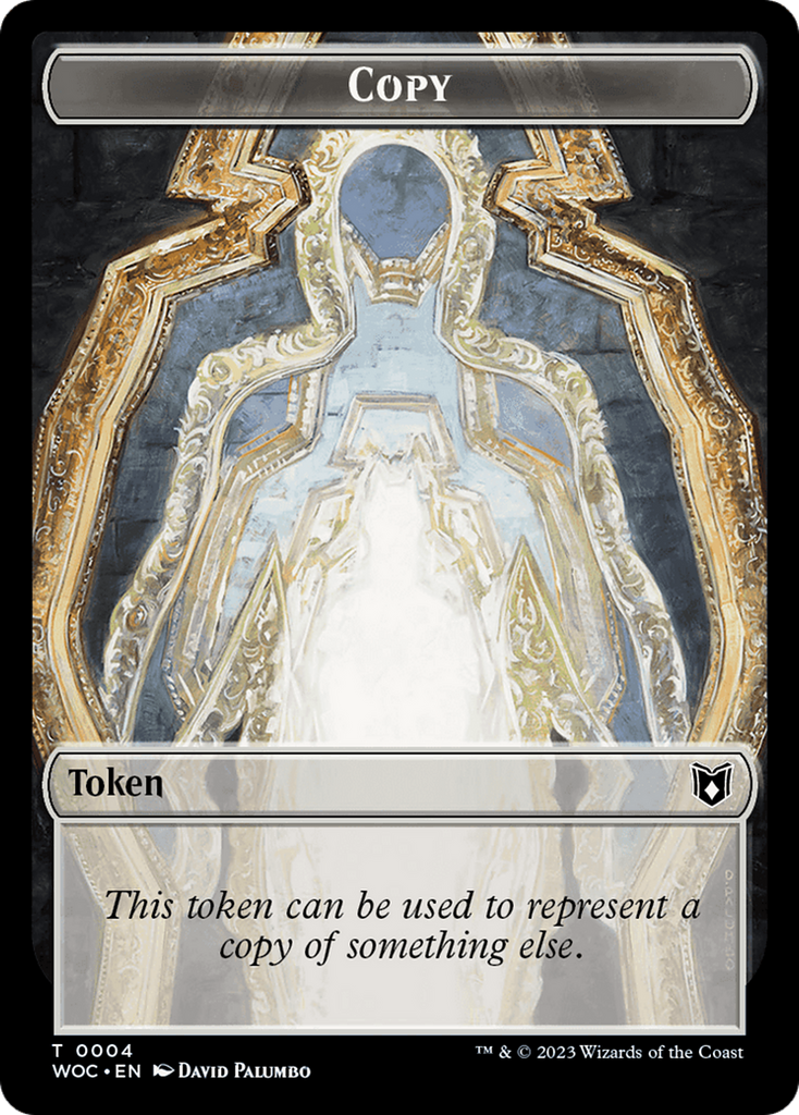 Magic: The Gathering - Copy Token - Wilds of Eldraine Commander Tokens