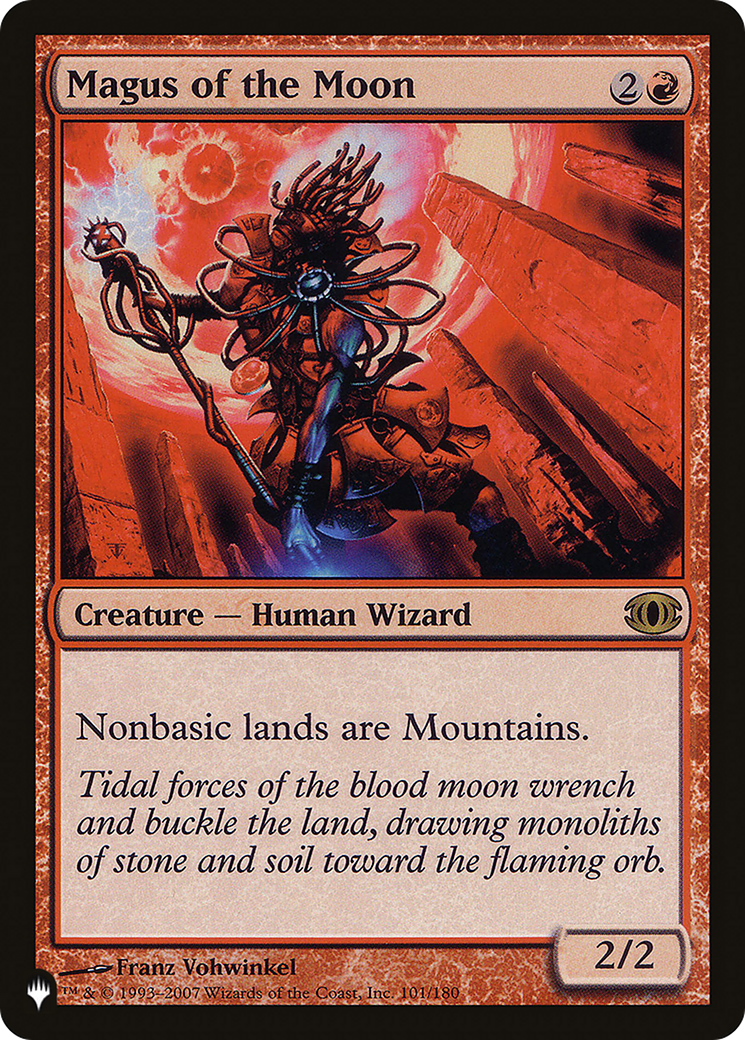 Magic: The Gathering - Magus of the Moon - The List