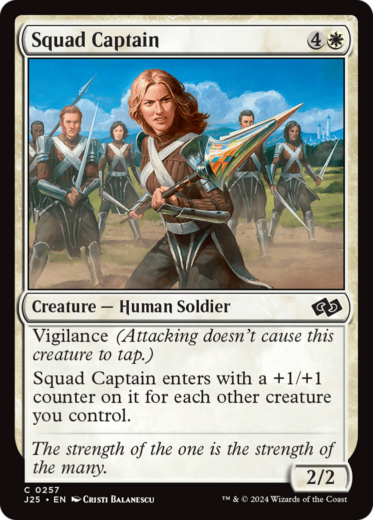 Magic: The Gathering - Squad Captain - Foundations Jumpstart