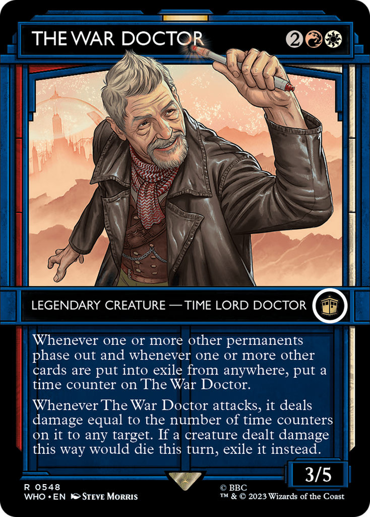 Magic: The Gathering - The War Doctor Foil - Doctor Who