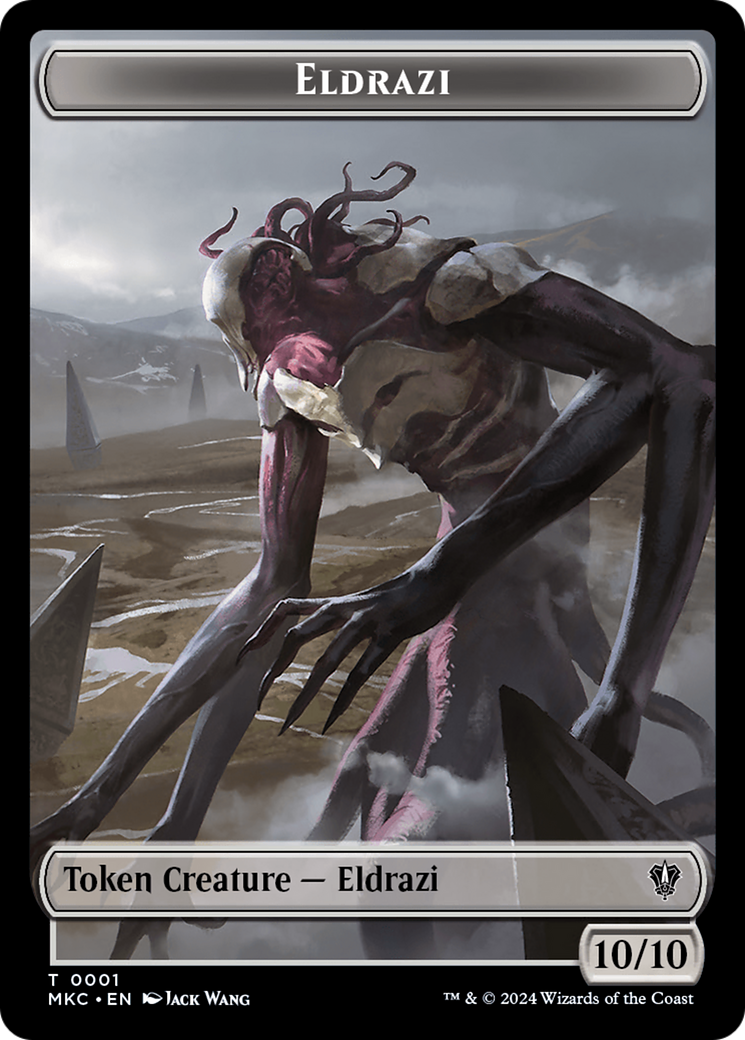 Magic: The Gathering - Eldrazi Token - Murders at Karlov Manor Commander Tokens