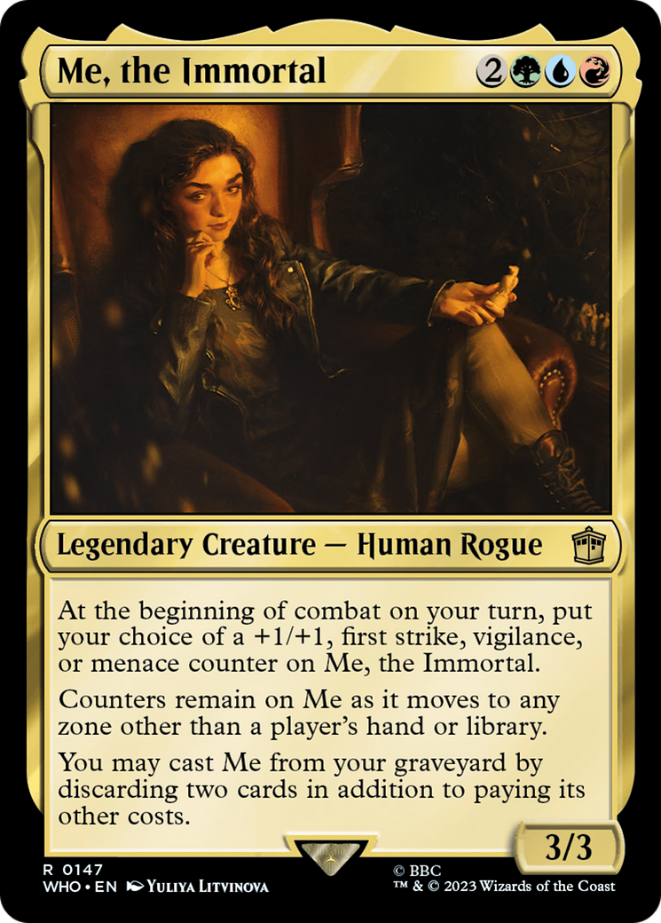 Magic: The Gathering - Me, the Immortal - Doctor Who