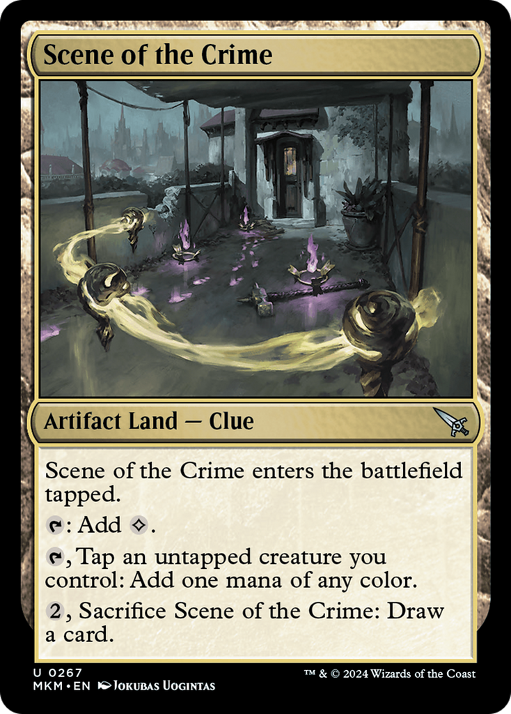 Magic: The Gathering - Scene of the Crime Foil - Murders at Karlov Manor