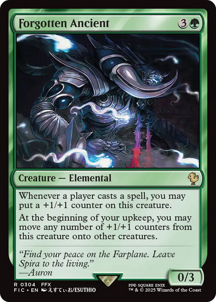 Magic: The Gathering - Forgotten Ancient - Final Fantasy Commander