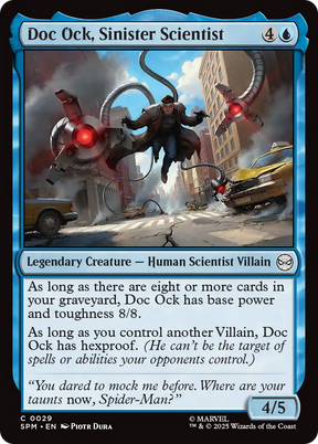 Magic: The Gathering - Doc Ock, Sinister Scientist Foil - Marvel's Spider-Man