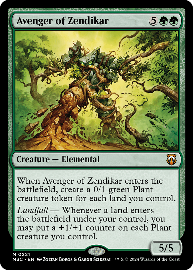 Magic: The Gathering - Avenger of Zendikar - Modern Horizons 3 Commander