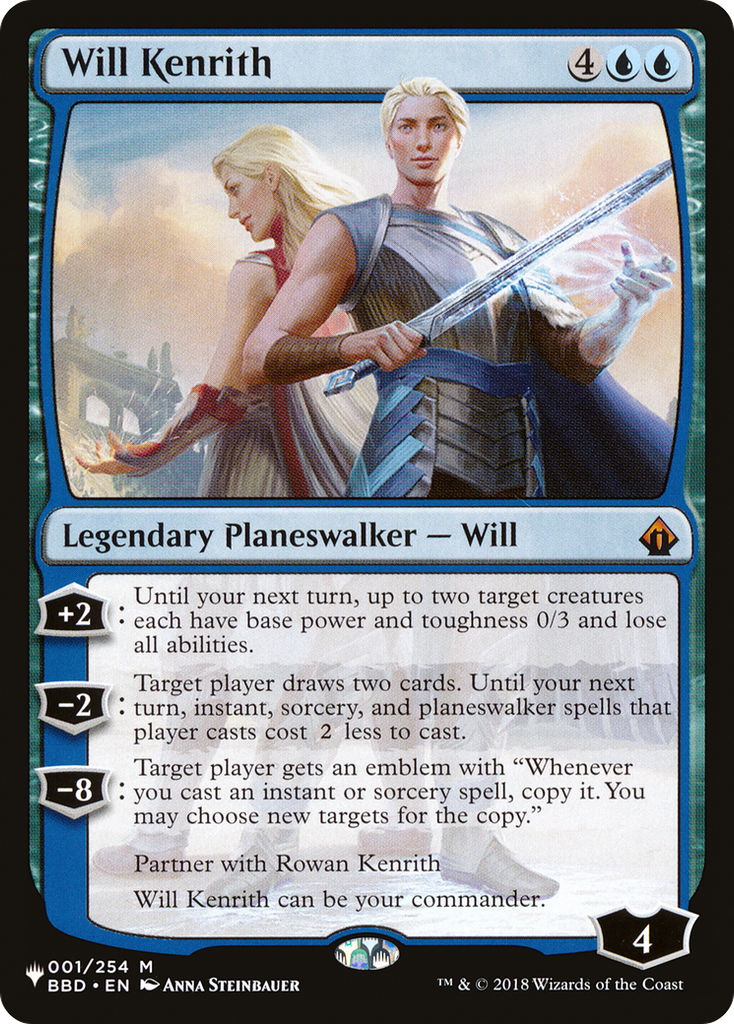 Magic: The Gathering - Will Kenrith - The List