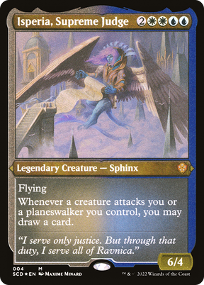Magic: The Gathering - Isperia, Supreme Judge Foil - Starter Commander Decks