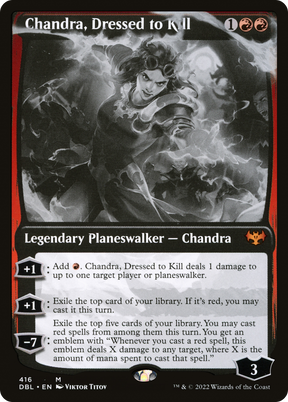 Magic: The Gathering - Chandra, Dressed to Kill - Innistrad: Double Feature