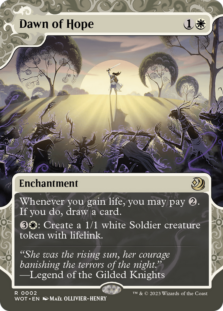 Magic: The Gathering - Dawn of Hope Foil - Wilds of Eldraine: Enchanting Tales