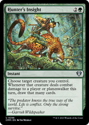 Magic: The Gathering - Hunter's Insight - Commander Masters