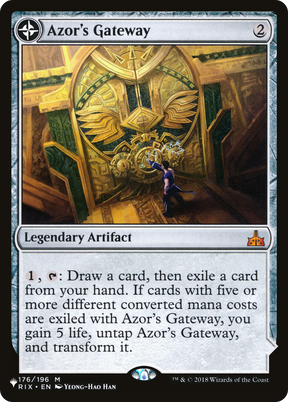 Magic: The Gathering - Azor's Gateway // Sanctum of the Sun - The List