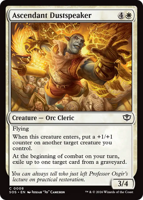 Magic: The Gathering - Ascendant Dustspeaker - Secrets of Strixhaven