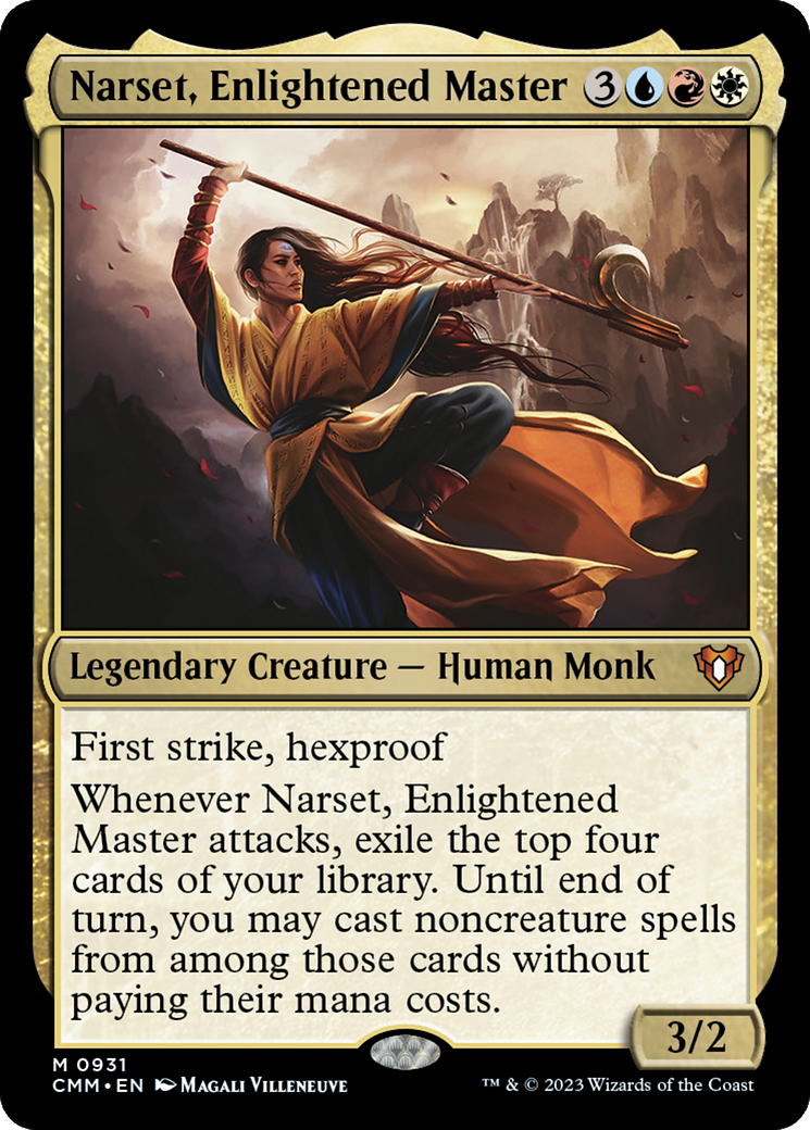 Magic: The Gathering - Narset, Enlightened Master - Commander Masters