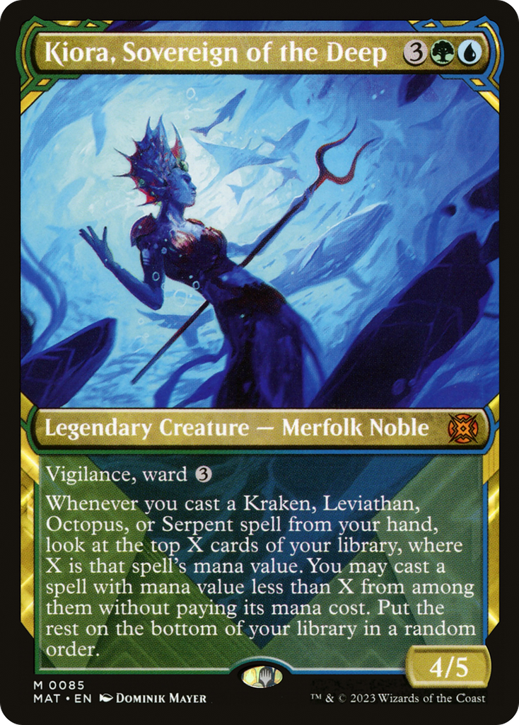 Magic: The Gathering - Kiora, Sovereign of the Deep - March of the Machine: The Aftermath