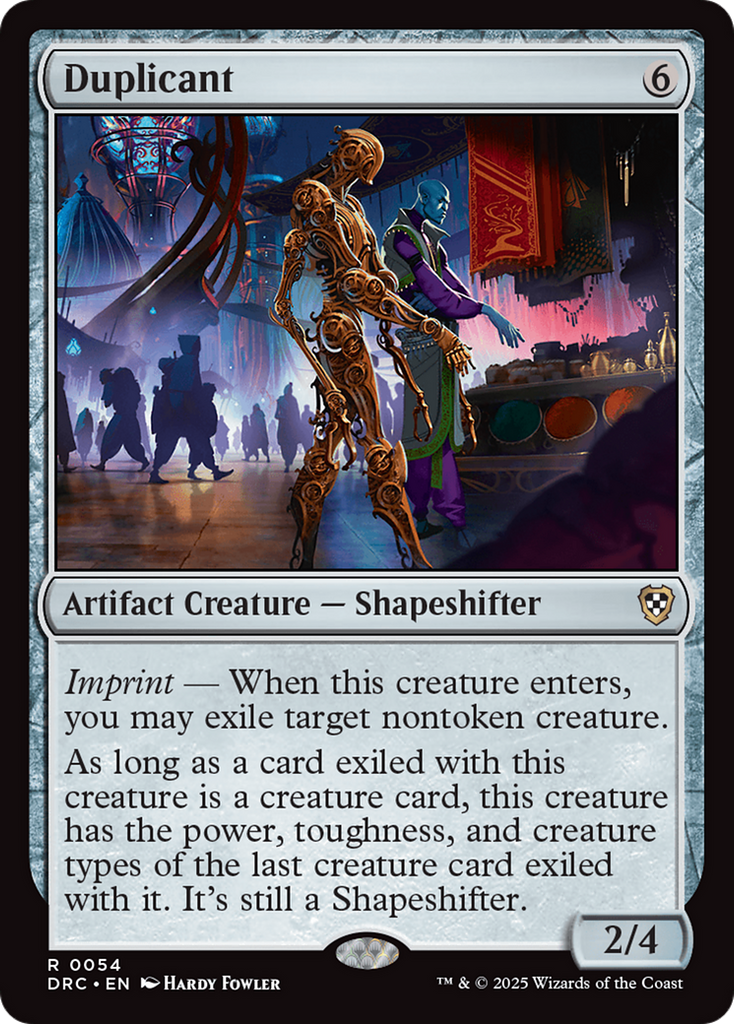 Magic: The Gathering - Duplicant - Aetherdrift Commander