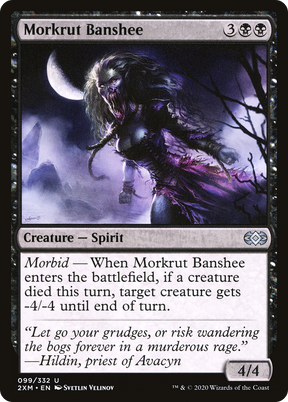 Magic: The Gathering - Morkrut Banshee Foil - Double Masters