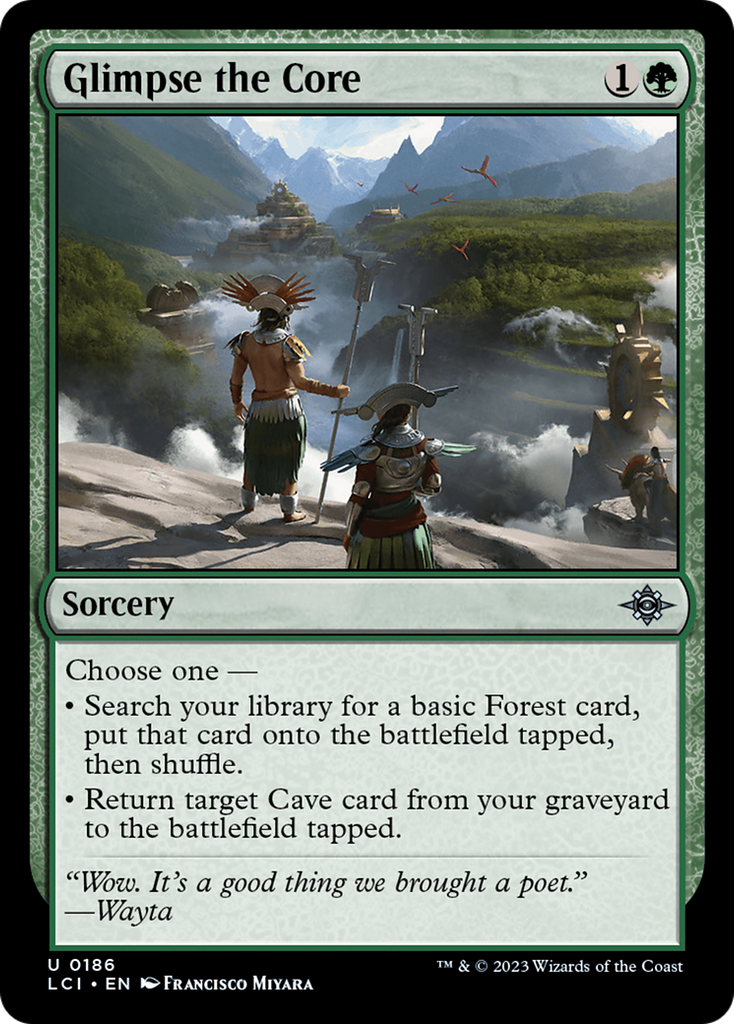 Magic: The Gathering - Glimpse the Core - The Lost Caverns of Ixalan