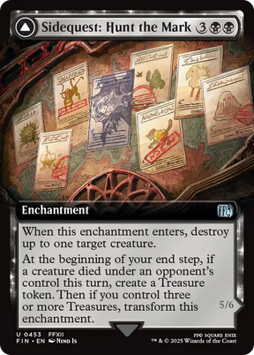 Magic: The Gathering - Sidequest: Hunt the Mark // Yiazmat, Ultimate Mark Foil - Final Fantasy