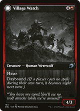 Magic: The Gathering - Village Watch // Village Reavers Foil - Innistrad: Double Feature