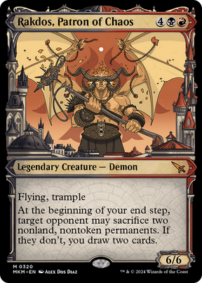 Magic: The Gathering - Rakdos, Patron of Chaos - Murders at Karlov Manor