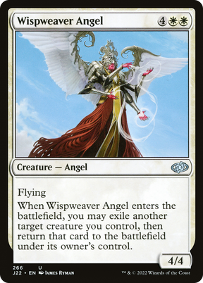 Magic: The Gathering - Wispweaver Angel - Jumpstart 2022