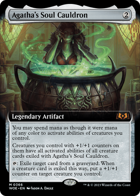 Magic: The Gathering - Agatha's Soul Cauldron Foil - Wilds of Eldraine