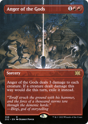 Magic: The Gathering - Anger of the Gods Foil - Double Masters 2022