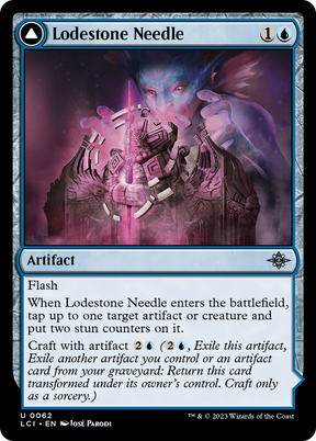 Magic: The Gathering - Lodestone Needle // Guidestone Compass Foil - The Lost Caverns of Ixalan