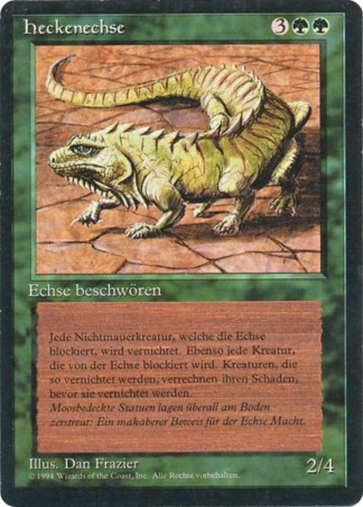 Magic: The Gathering - Buschbasilisk - Foreign Black Border