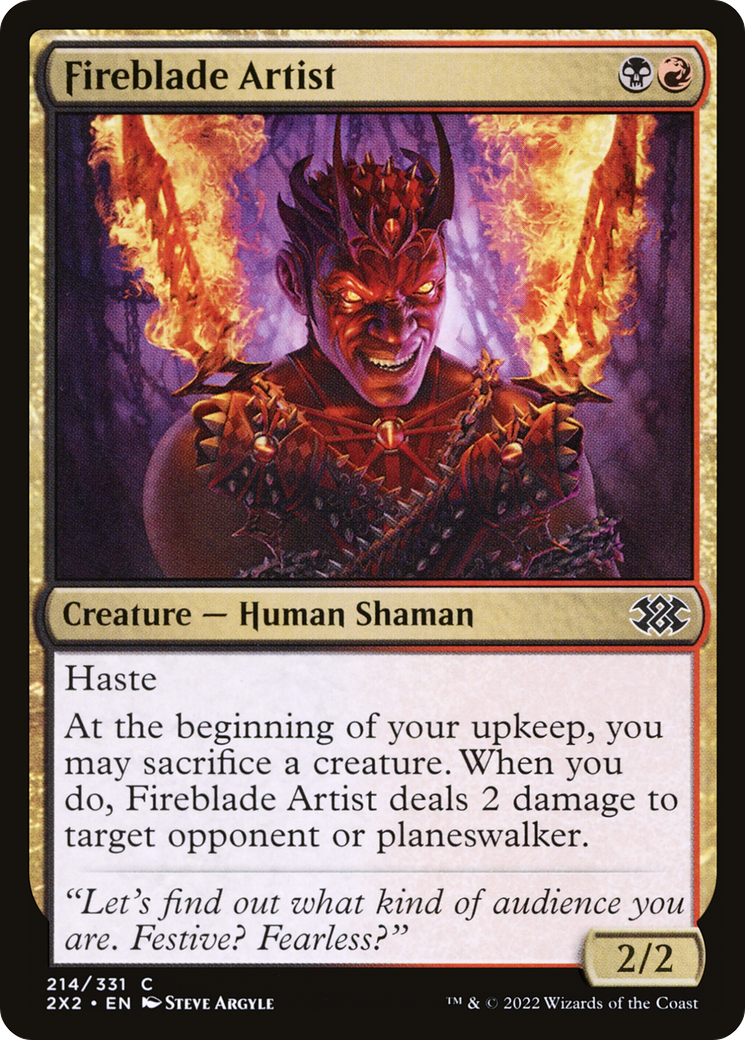 Magic: The Gathering - Fireblade Artist - Double Masters 2022