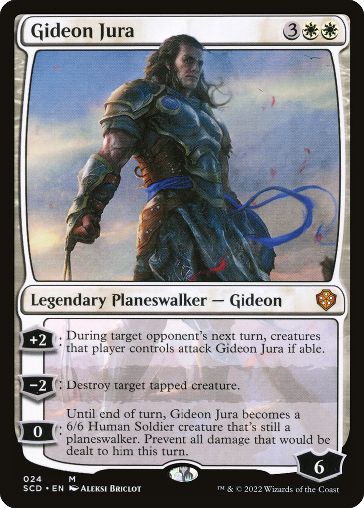 Magic: The Gathering - Gideon Jura - Starter Commander Decks