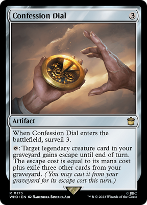 Magic: The Gathering - Confession Dial - Doctor Who