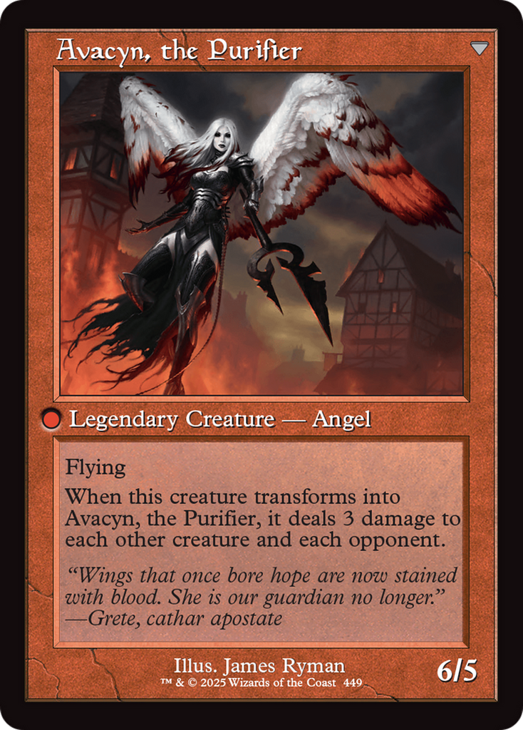 Magic: The Gathering - Archangel Avacyn // Avacyn, the Purifier Foil - Innistrad Remastered