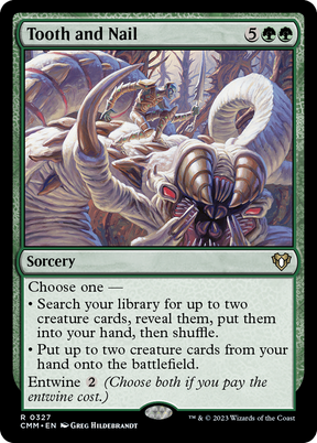 Magic: The Gathering - Tooth and Nail - Commander Masters