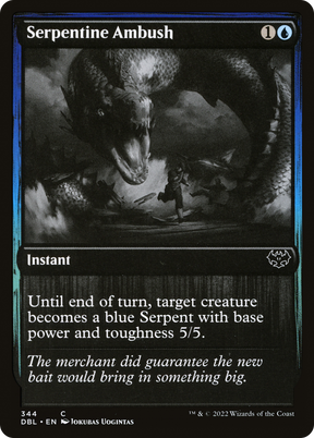 Magic: The Gathering - Serpentine Ambush Foil - Innistrad: Double Feature