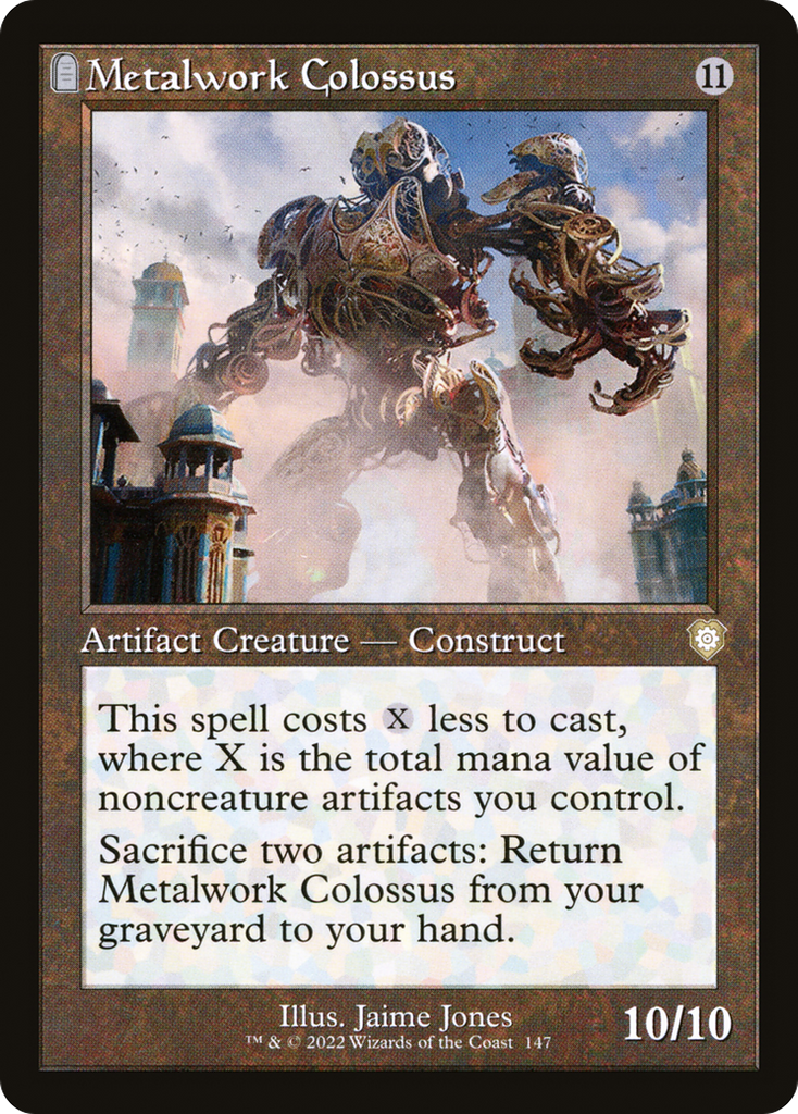 Magic: The Gathering - Metalwork Colossus - The Brothers' War Commander