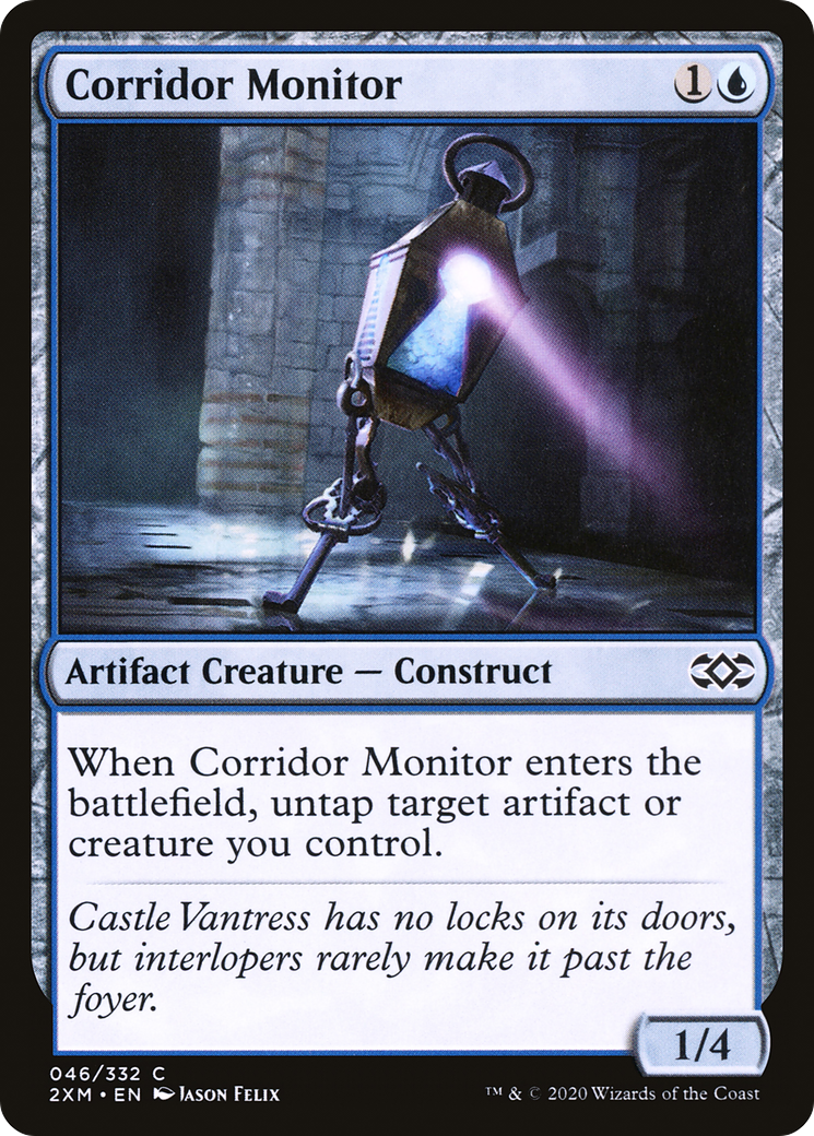 Magic: The Gathering - Corridor Monitor Foil - Double Masters