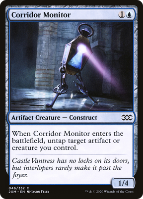 Magic: The Gathering - Corridor Monitor Foil - Double Masters