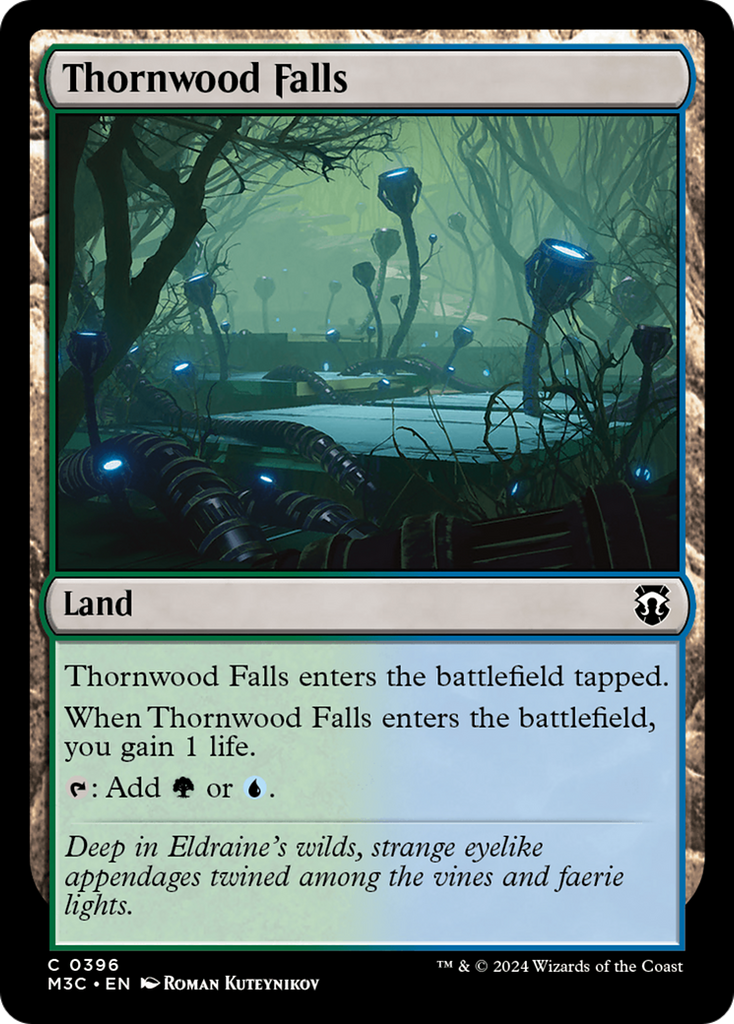 Magic: The Gathering - Thornwood Falls - Modern Horizons 3 Commander