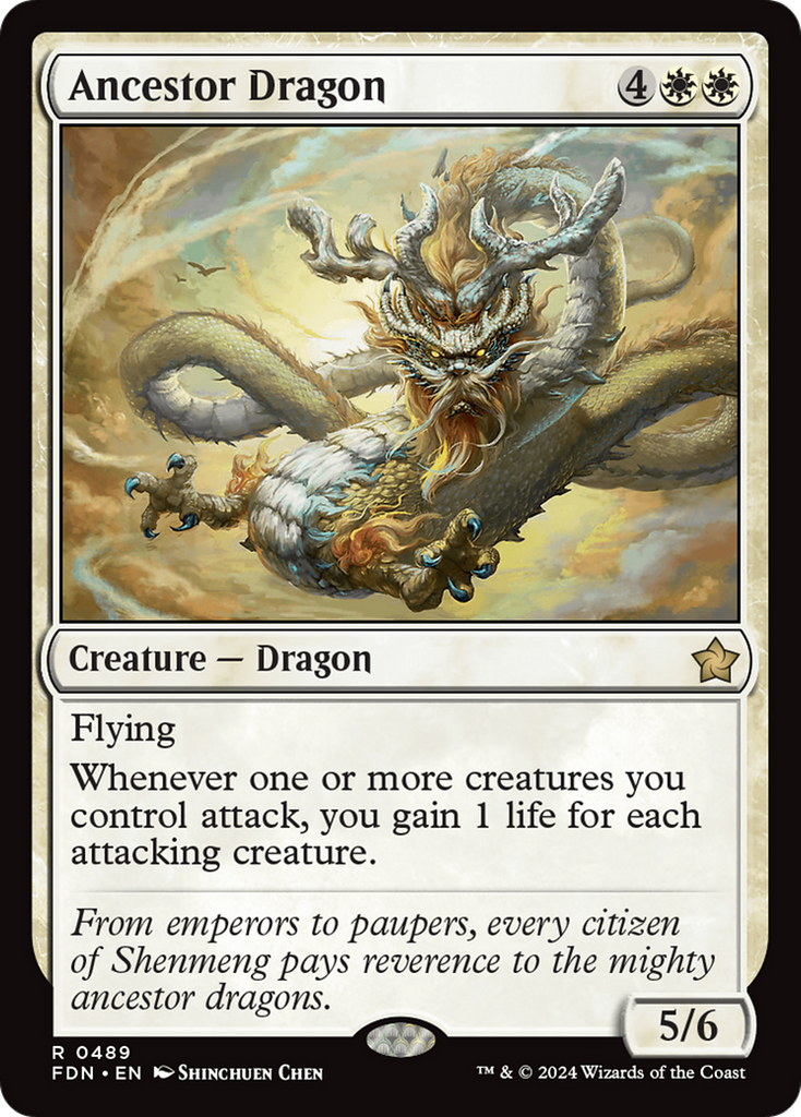 Magic: The Gathering - Ancestor Dragon - Foundations