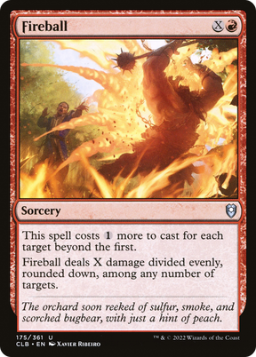 Magic: The Gathering - Fireball - Commander Legends: Battle for Baldur's Gate