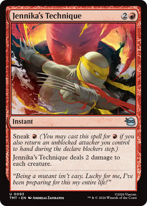Magic: The Gathering - Jennika's Technique - Teenage Mutant Ninja Turtles