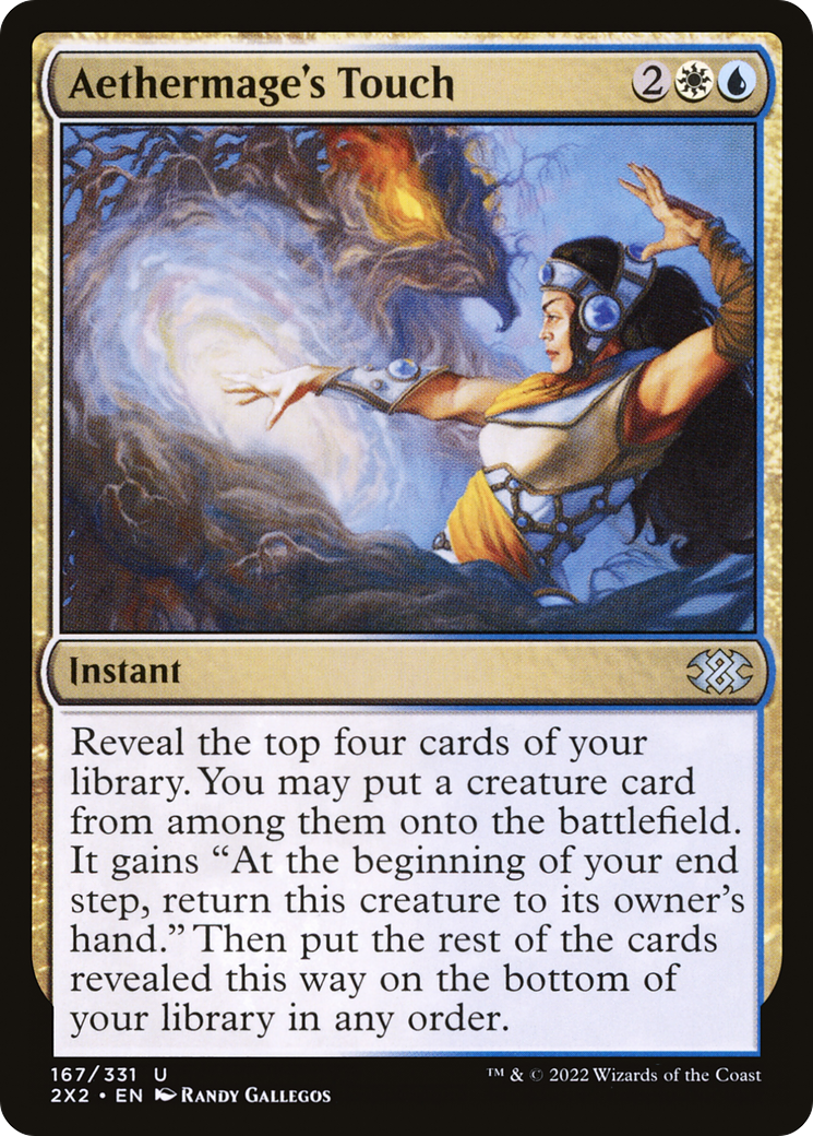 Magic: The Gathering - Aethermage's Touch - Double Masters 2022