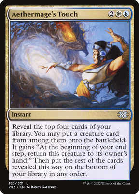 Magic: The Gathering - Aethermage's Touch - Double Masters 2022