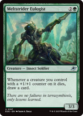 Magic: The Gathering - Meltstrider Eulogist - Edge of Eternities