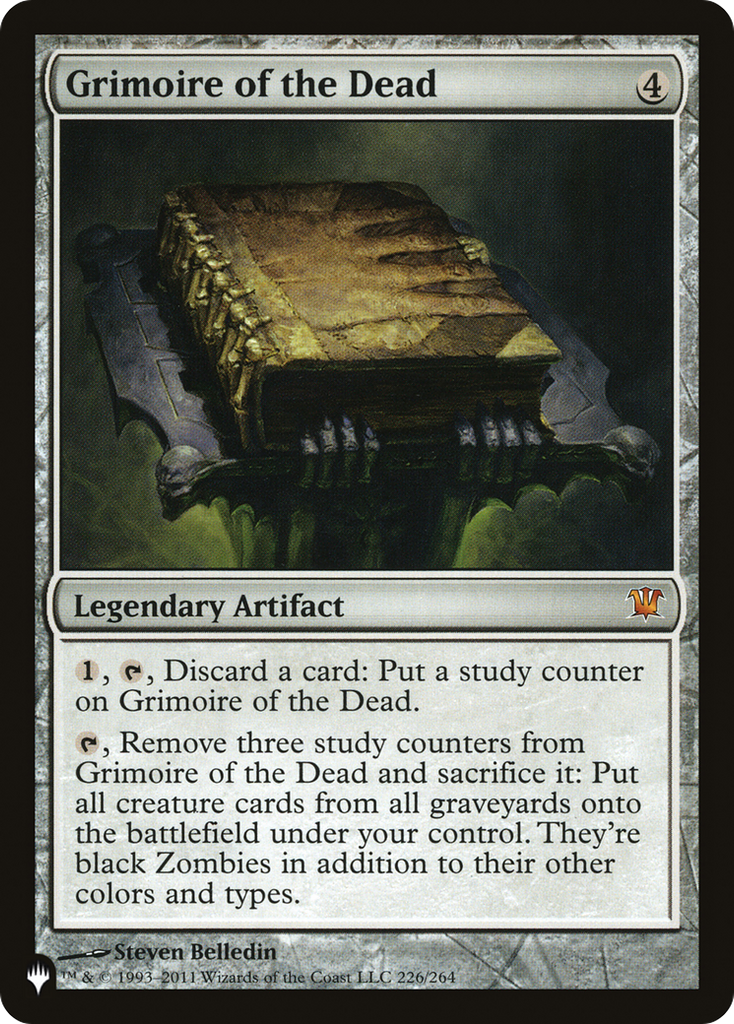 Magic: The Gathering - Grimoire of the Dead - The List