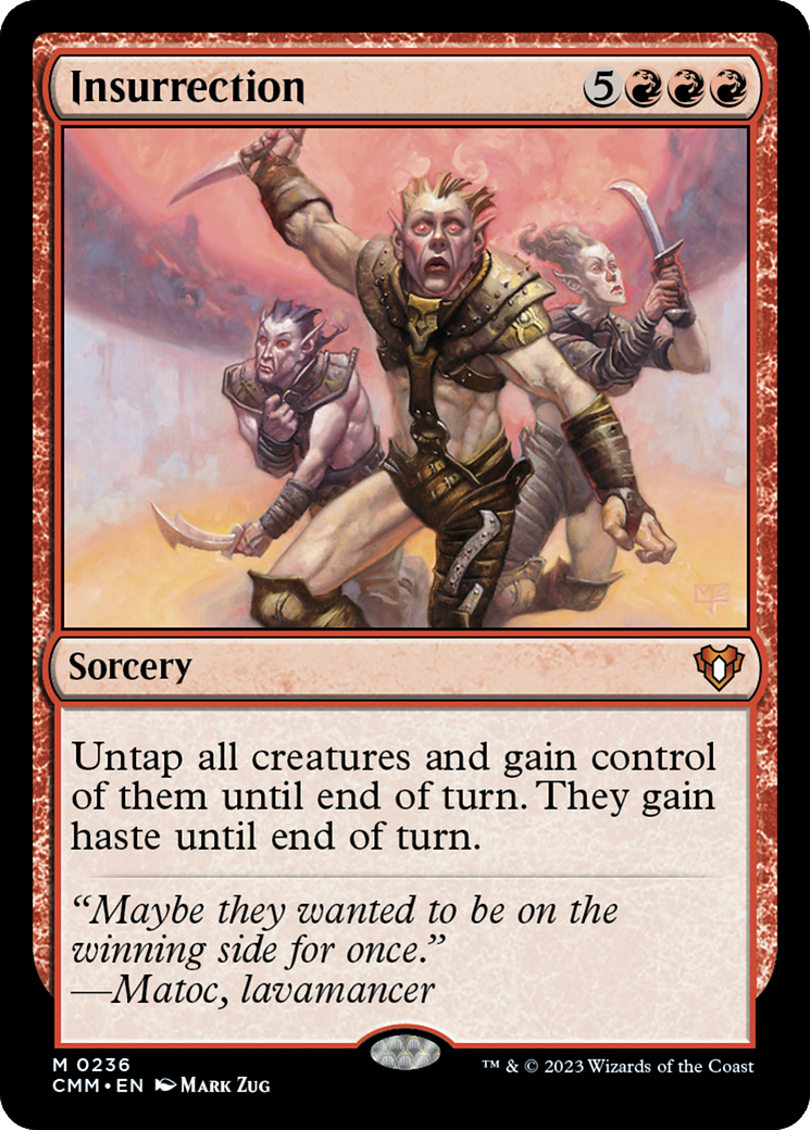 Magic: The Gathering - Insurrection - Commander Masters