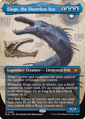 Magic: The Gathering - Eluge, the Shoreless Sea Foil - Bloomburrow