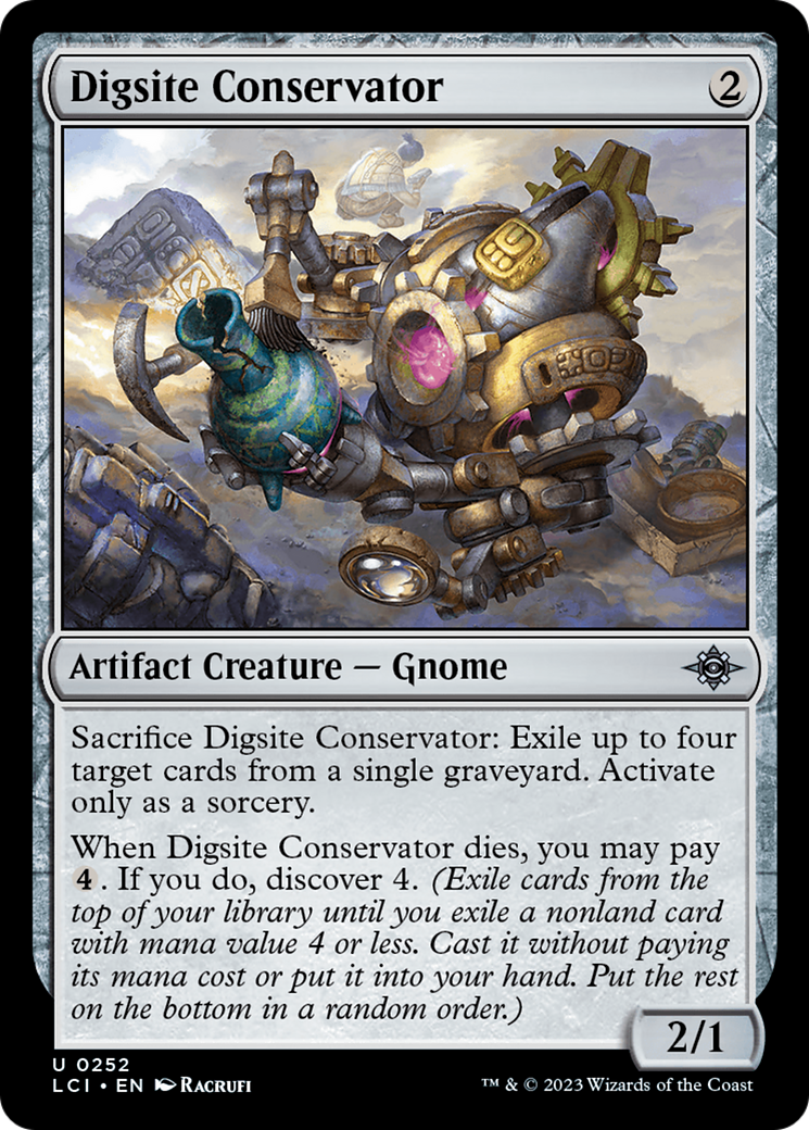 Magic: The Gathering - Digsite Conservator Foil - The Lost Caverns of Ixalan
